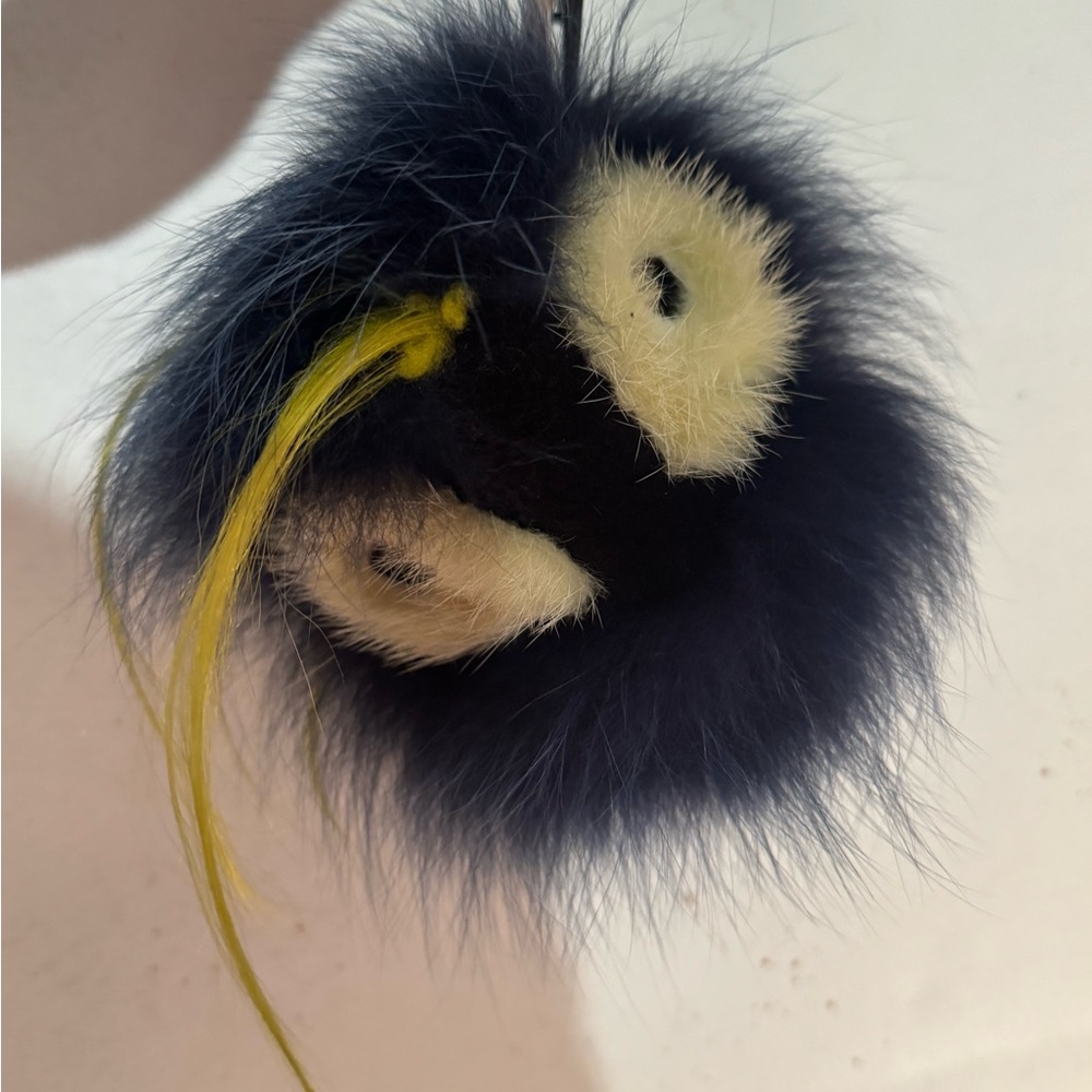 Fendi fur monster bag bugs. 2 of them.